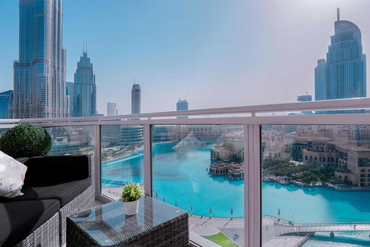 Elite Royal Apartment - Full Burj Khalifa & Fountain View - Premium Дубай Екстер'єр фото