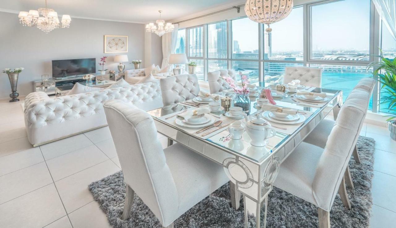 Elite Royal Apartment - Full Burj Khalifa & Fountain View - Premium Дубай Екстер'єр фото